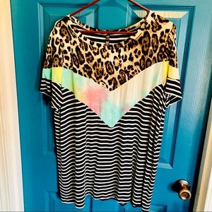 Glitzy Girlz T-shirt size 1X